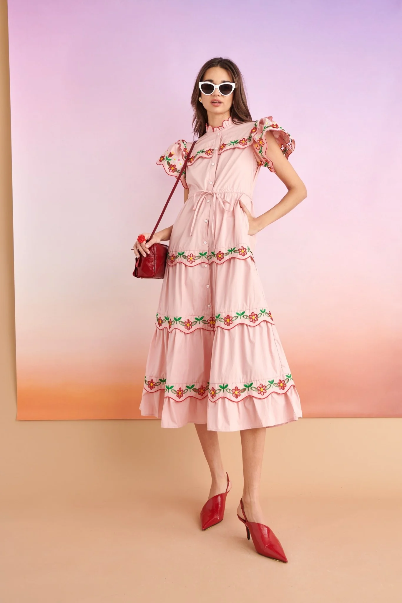 BORA BORA DRESS PINK - Image 3