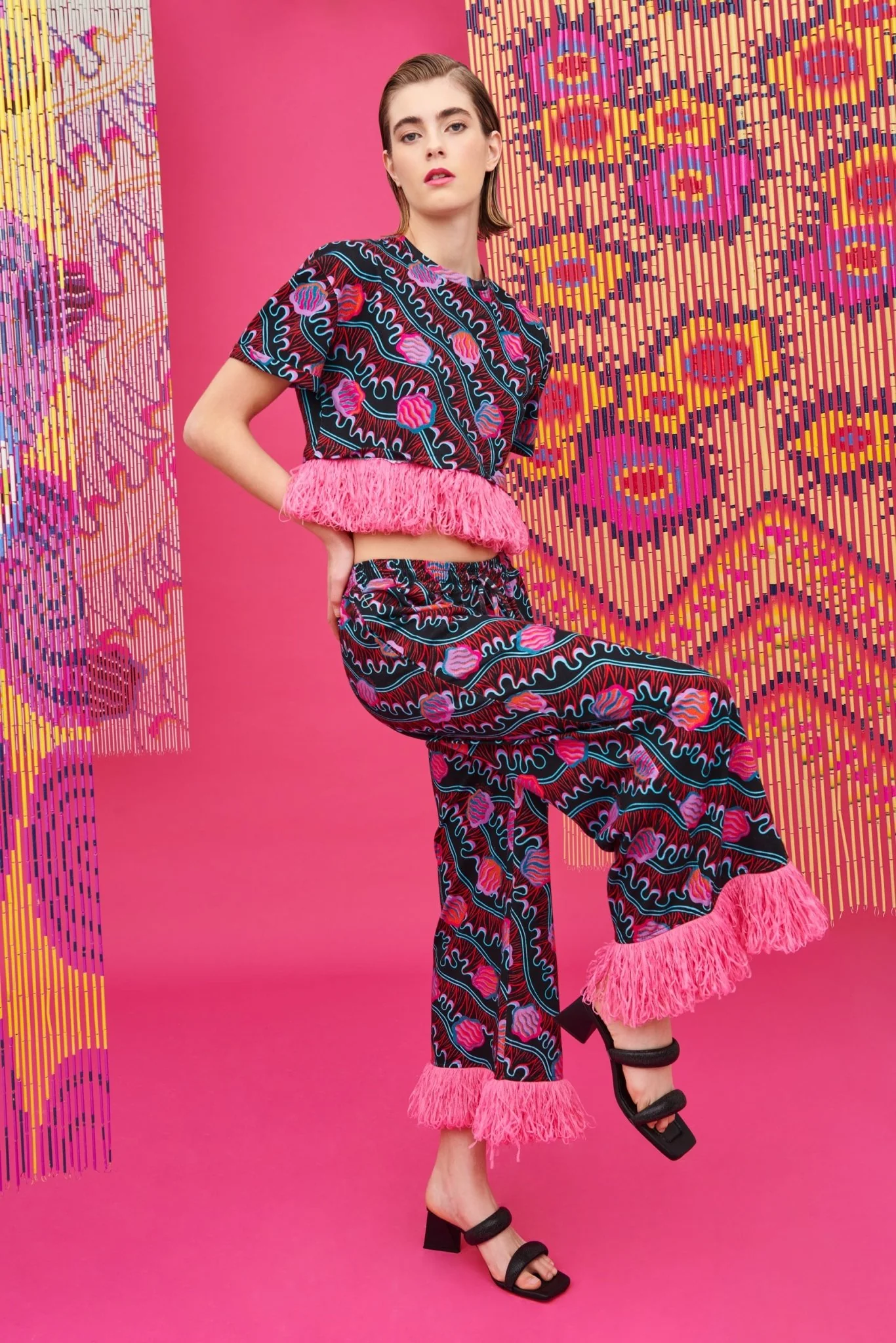 PHOEBE PANTS BLACK - Image 2