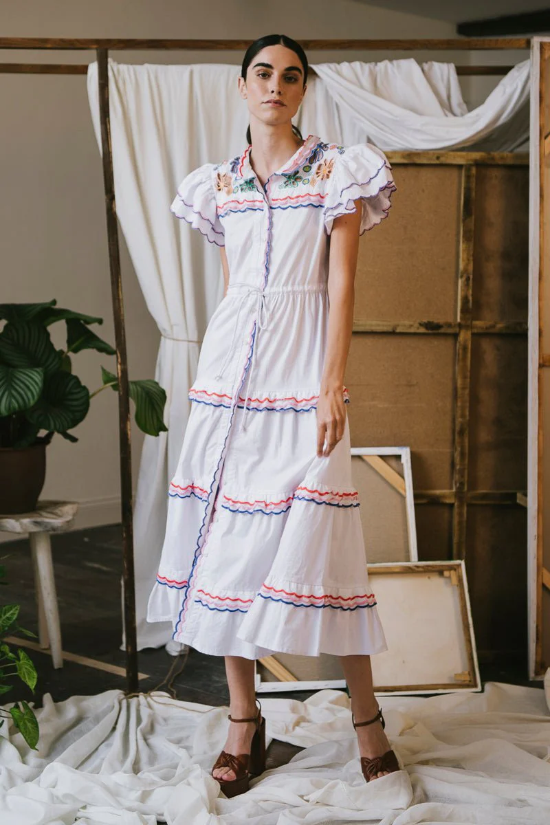 Silene Dress White - Image 5