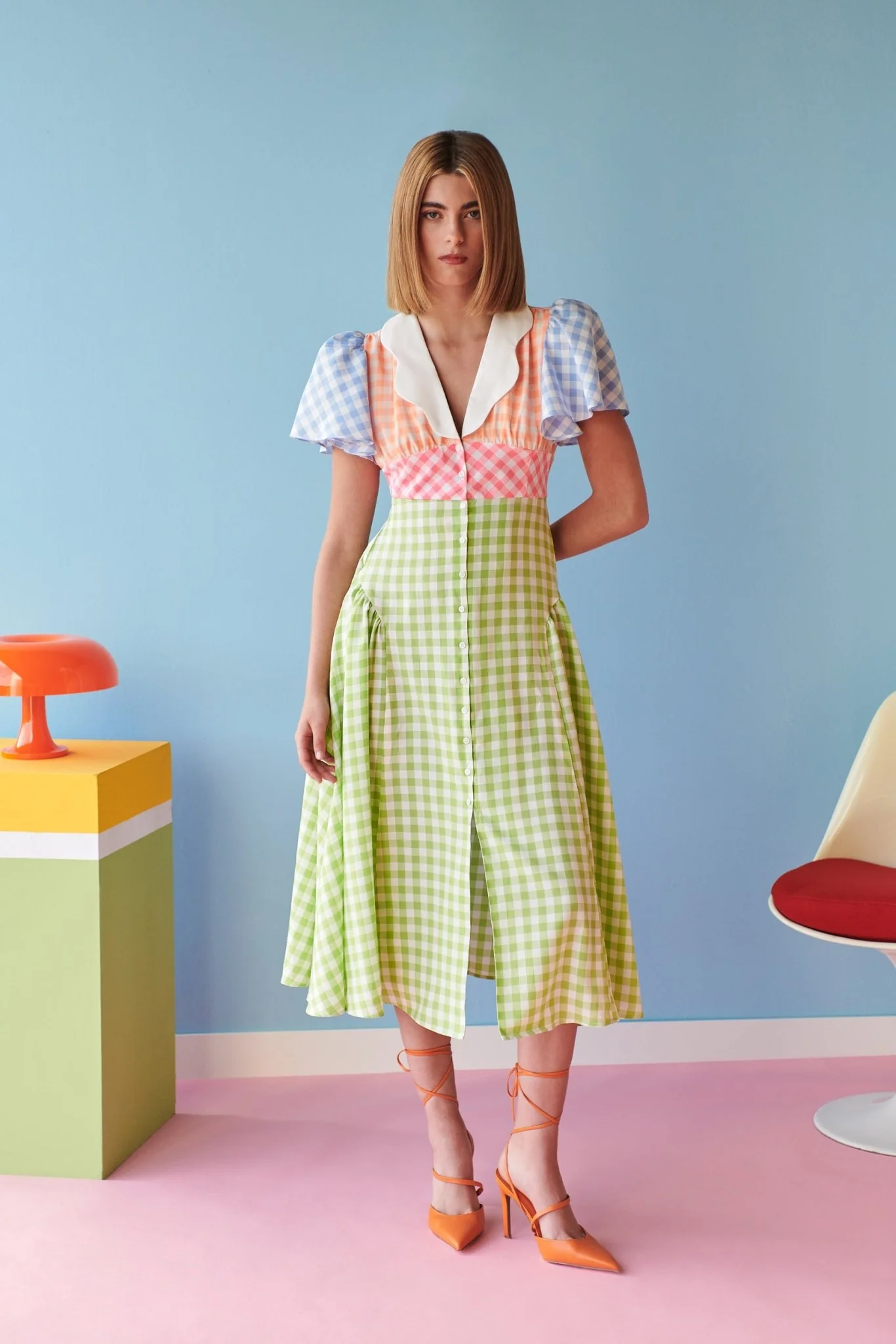 Tabi Dress Vichy - Image 3