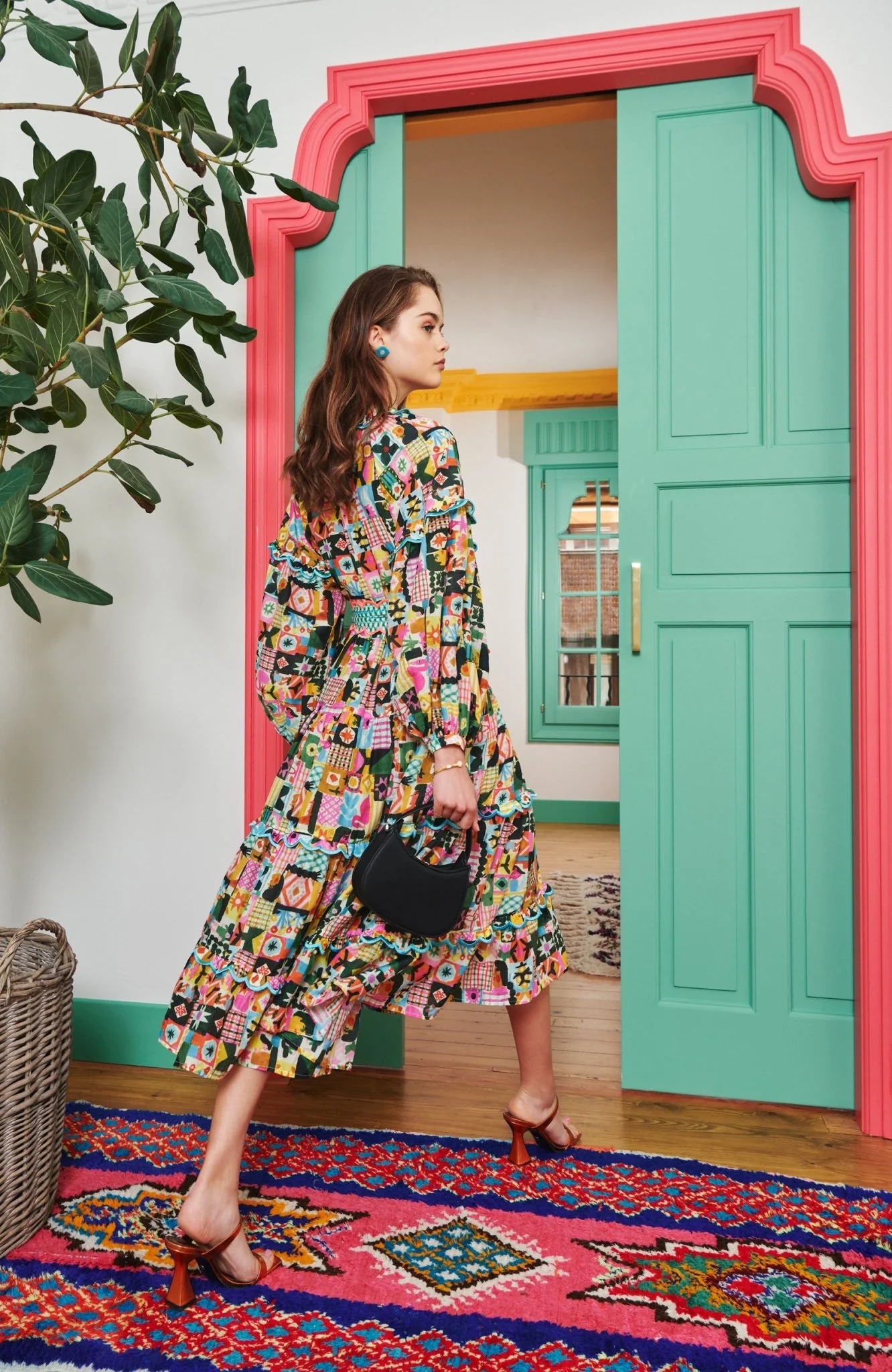 Zaire Dress Multi - Image 3